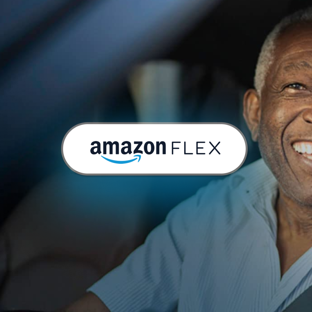 Get Started with Amazon Flex: delivery partner loading packages into a car