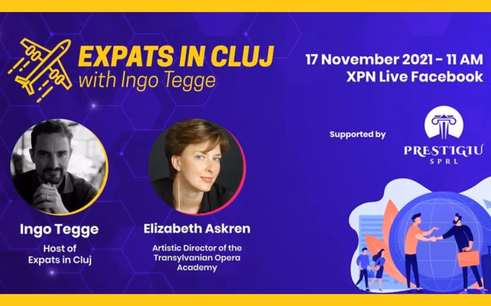 Expats in Cluj interview with host Ingo Tegge