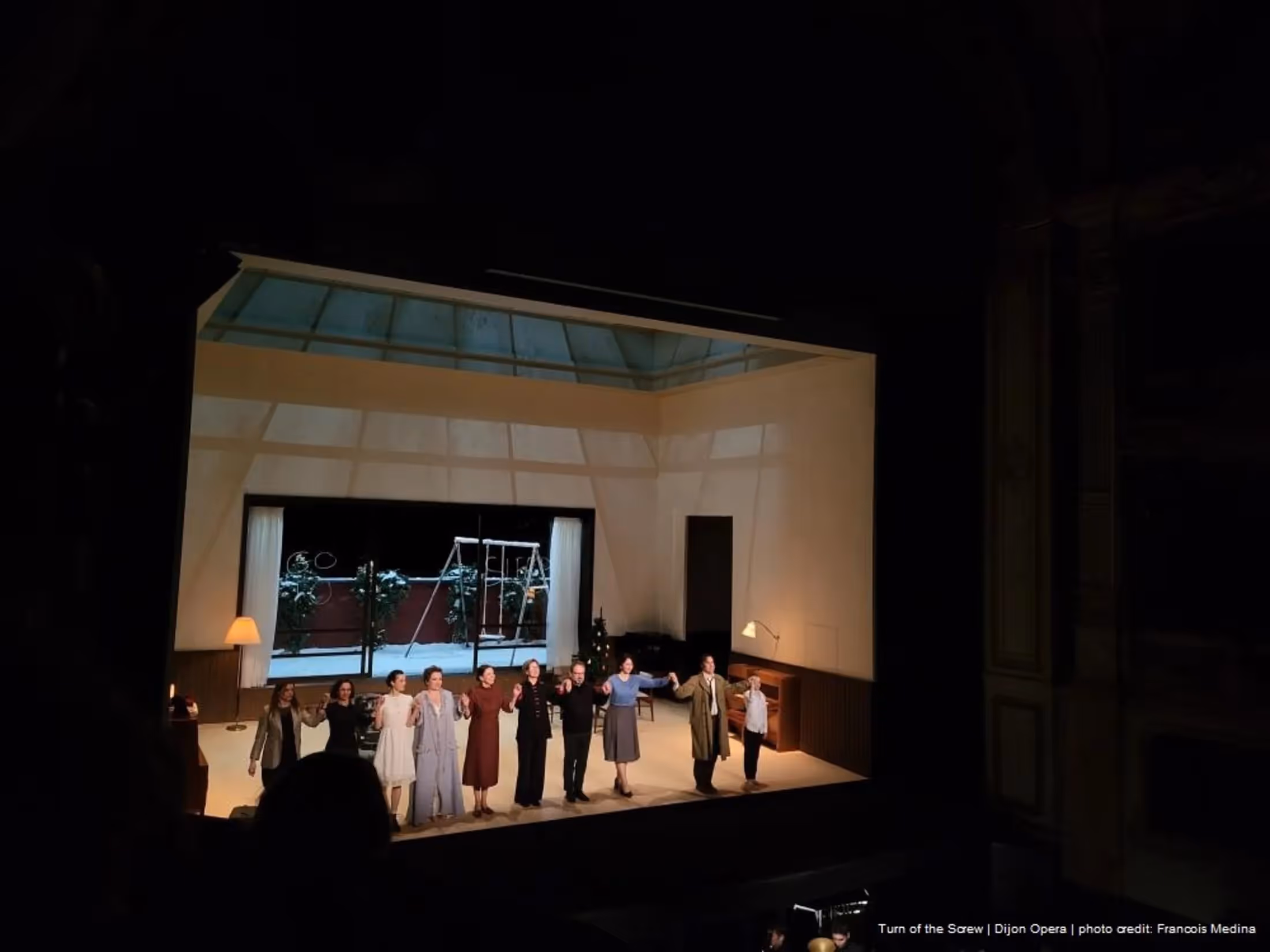 Turn of the Screw Opera Dijon. Photo Credit: Francois Medina