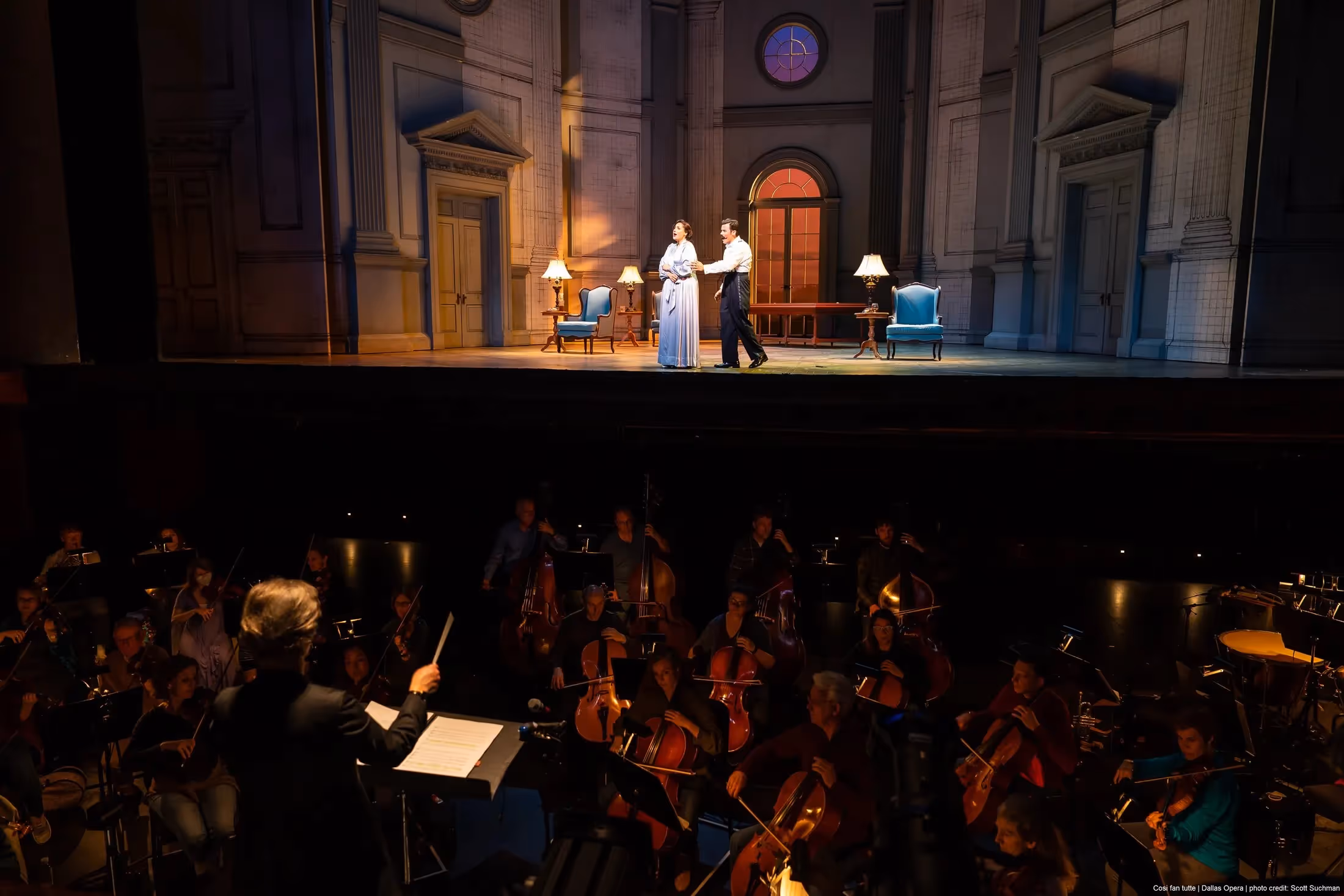 Cosi fan tutte Dallas Opera. Photo credit Scott Suchman