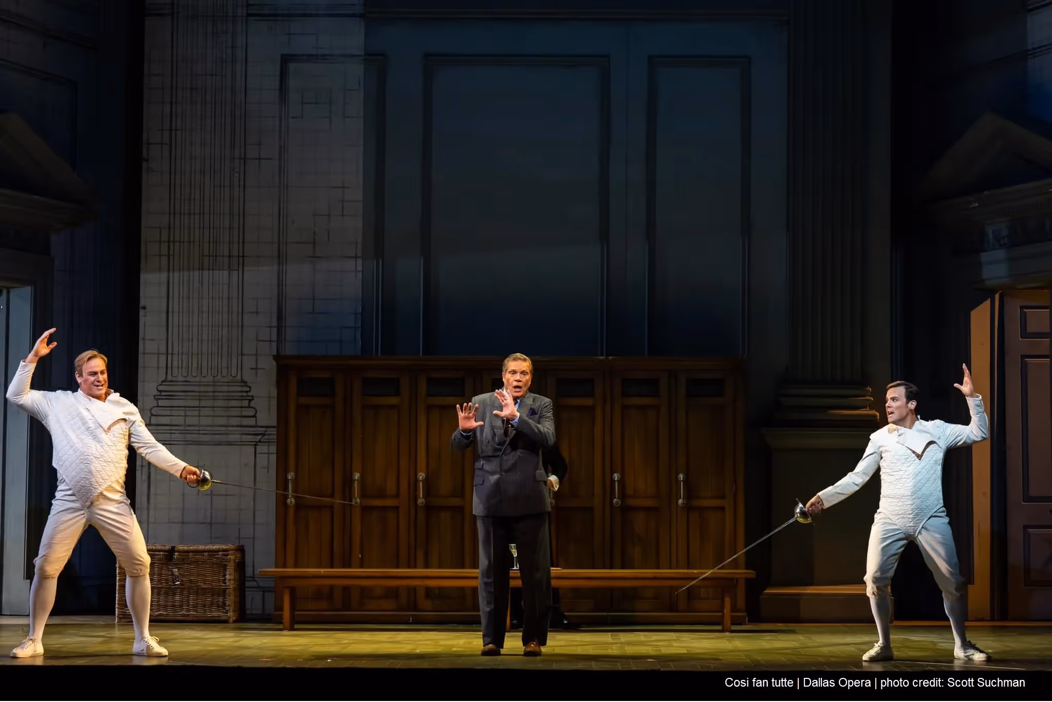 Cosi fan tutte Dallas Opera. Photo credit Scott Suchman