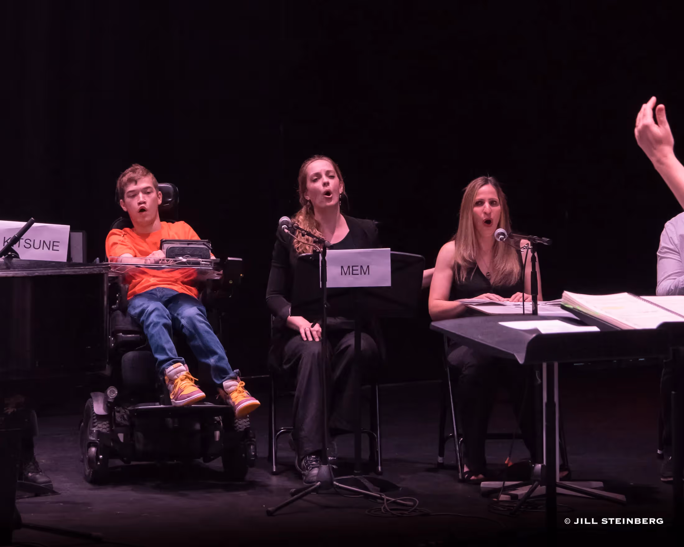 Sensorium Ex music workshop. Photo Credit: Jill Steinberg