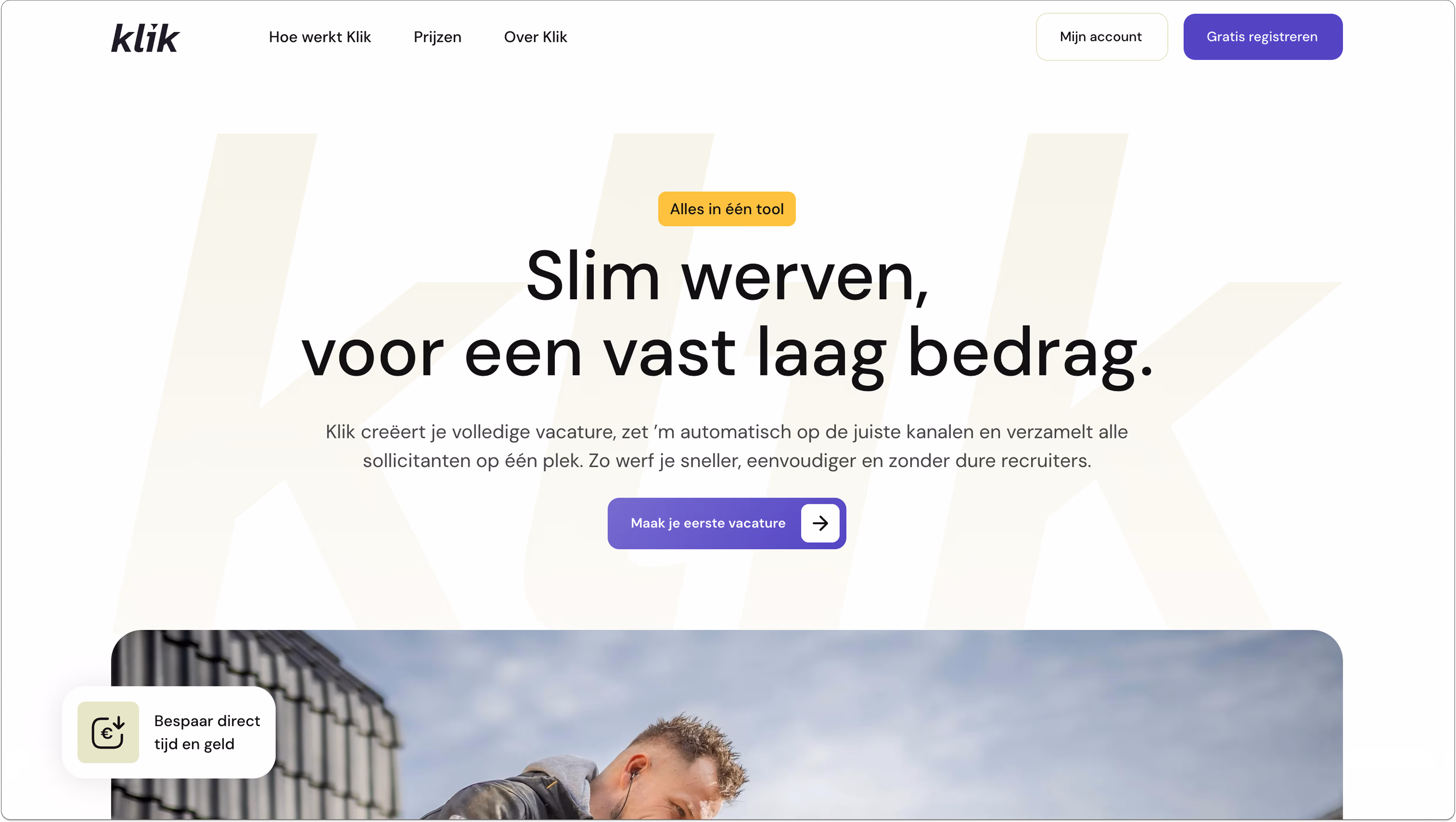 Klik website