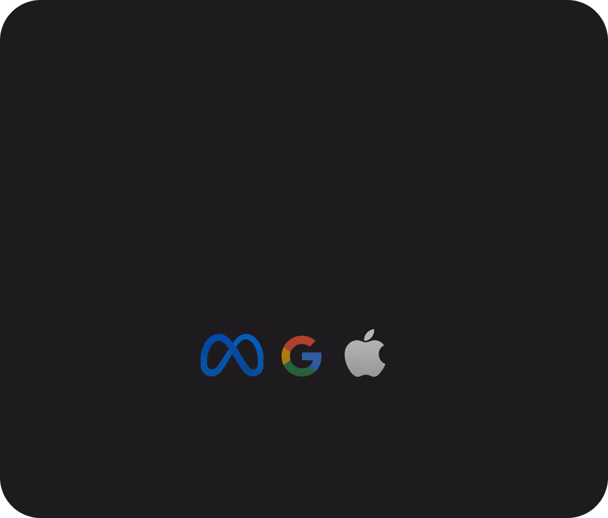 Banto meta, google en apple