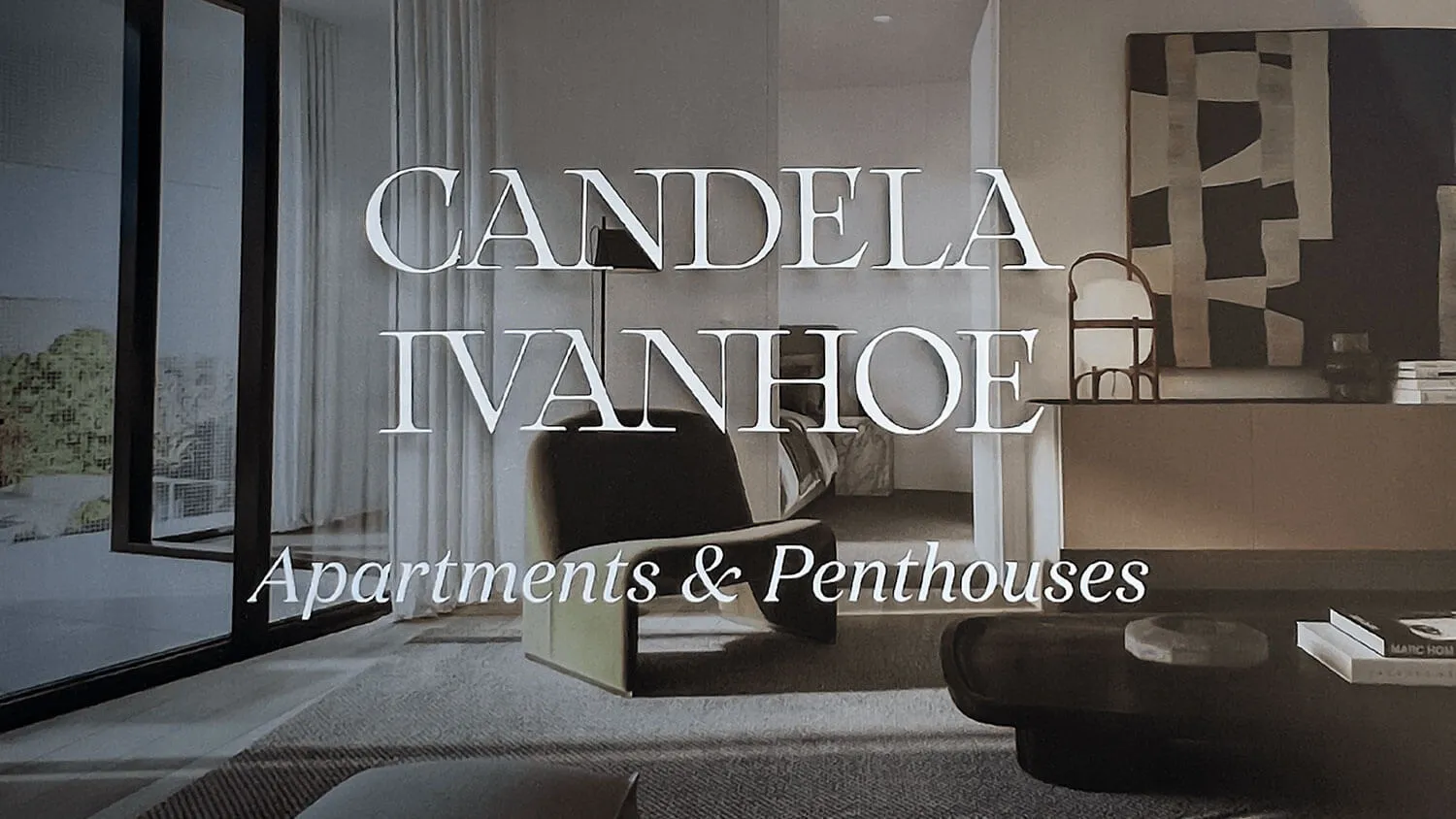 Candela 3D lettering
