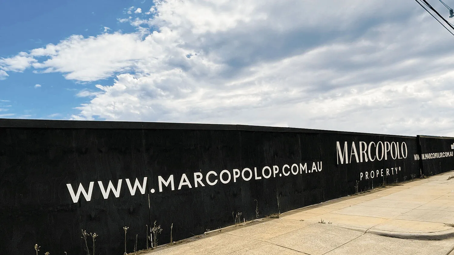 Marcopolo Site Signage