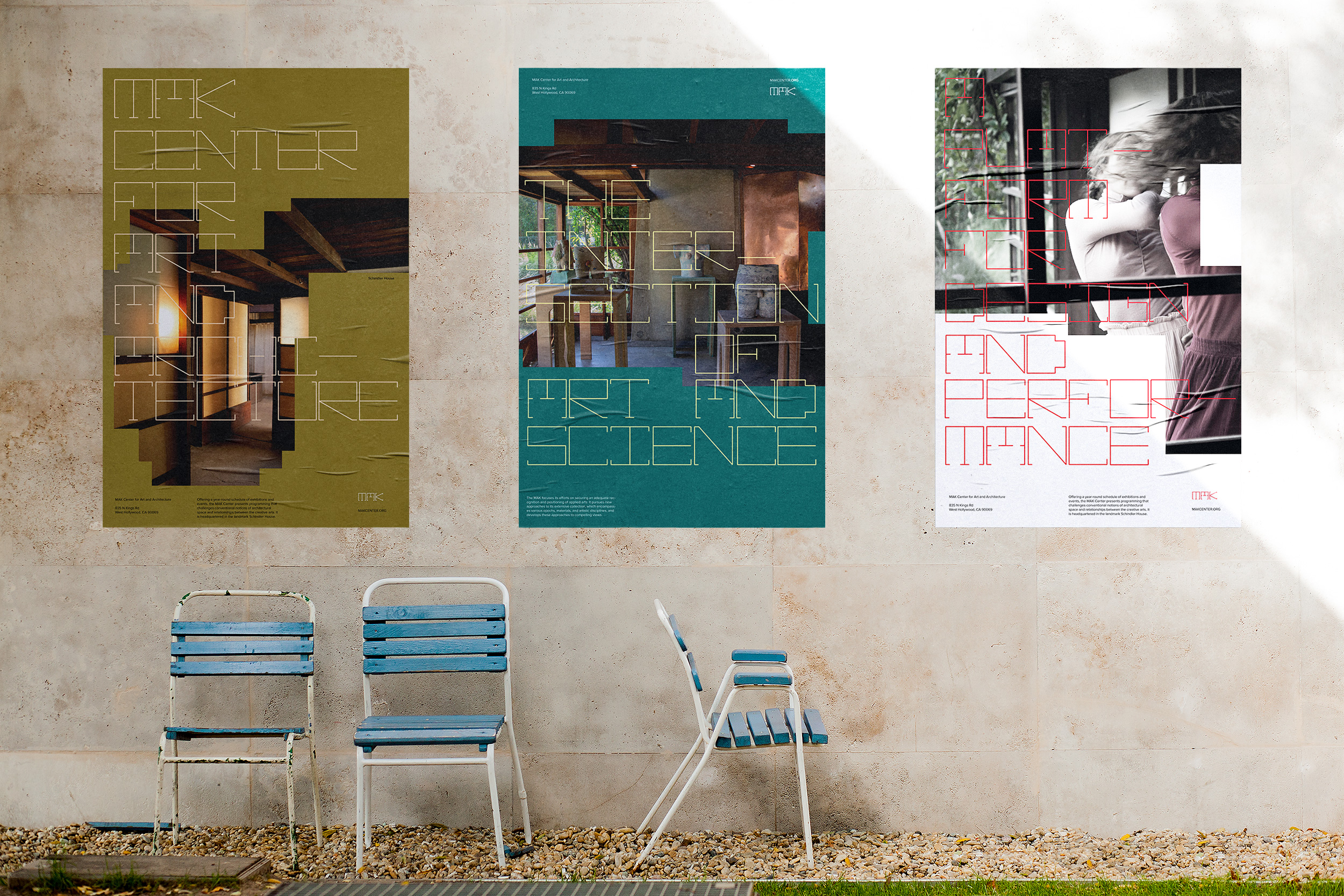 Mak Center Project poster mockup