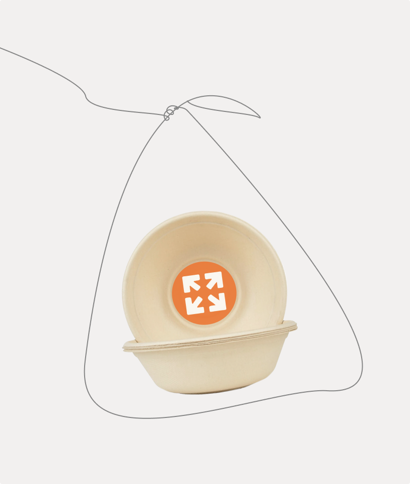 A container with the Drop2Drop logo and a simple illustration of a package.