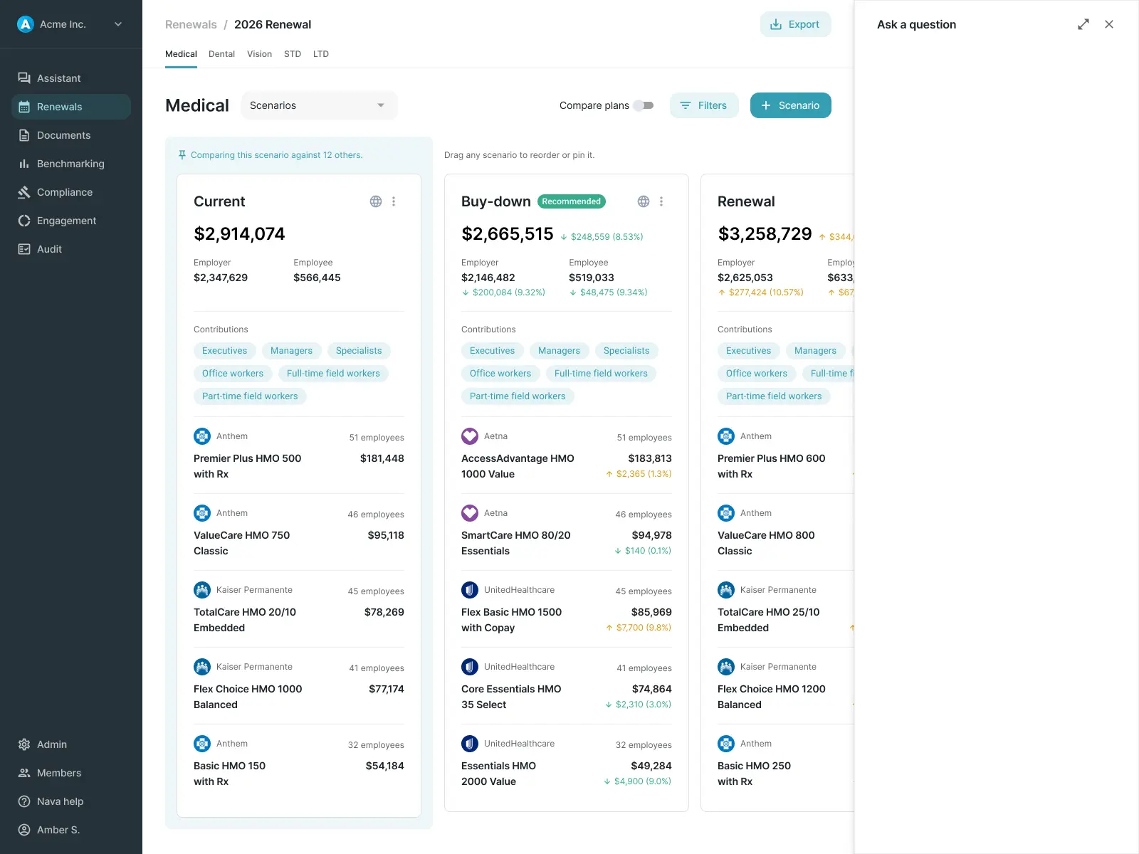 Image of the Nava HQ app