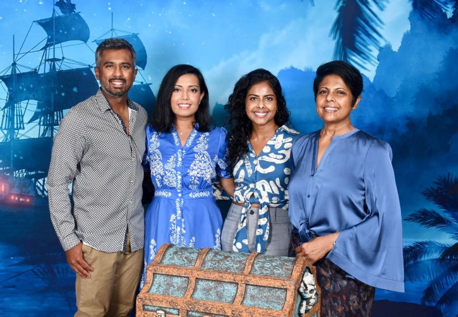 Dr. Tahsin Anwar's family