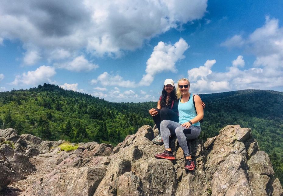 Dr. Tahsin Anwar Hiking With Friend