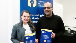 Dr Bhaven Patel and Dr Rhiannon Brooks