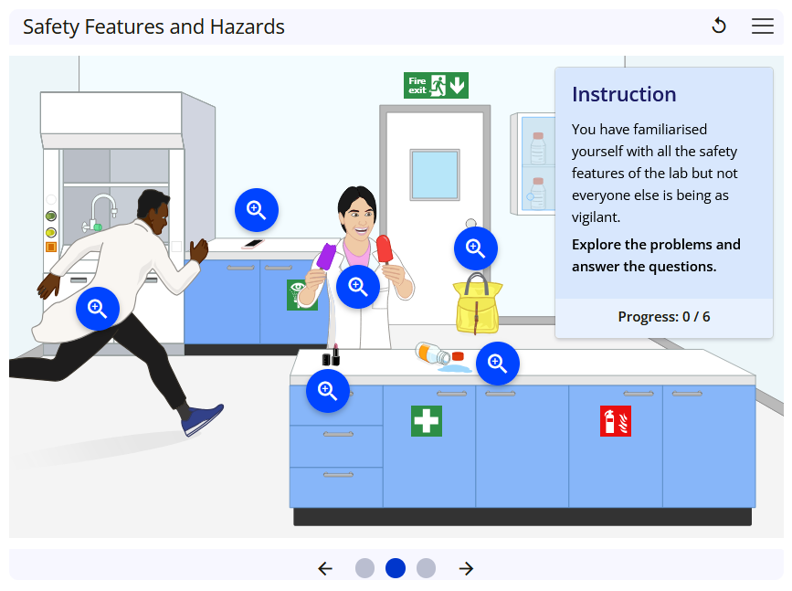 Working in a safe manner