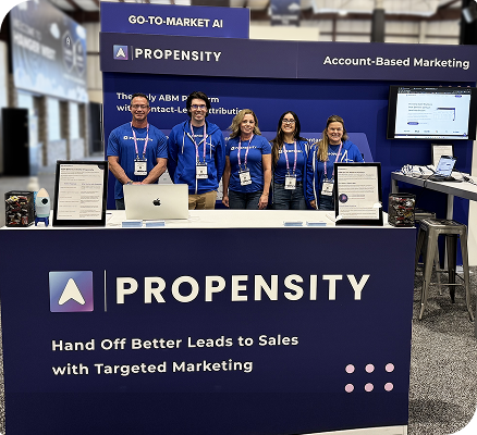 Propensity Team Booth