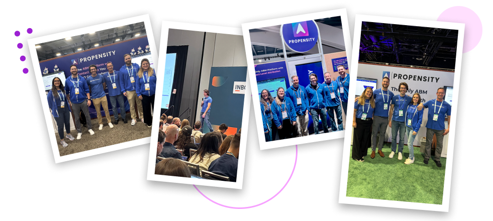 Propensity team at events in 2025