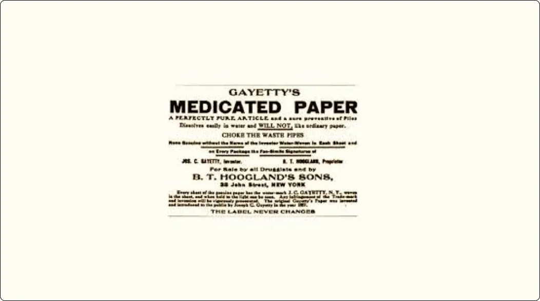Gayetty's Medicated Paper