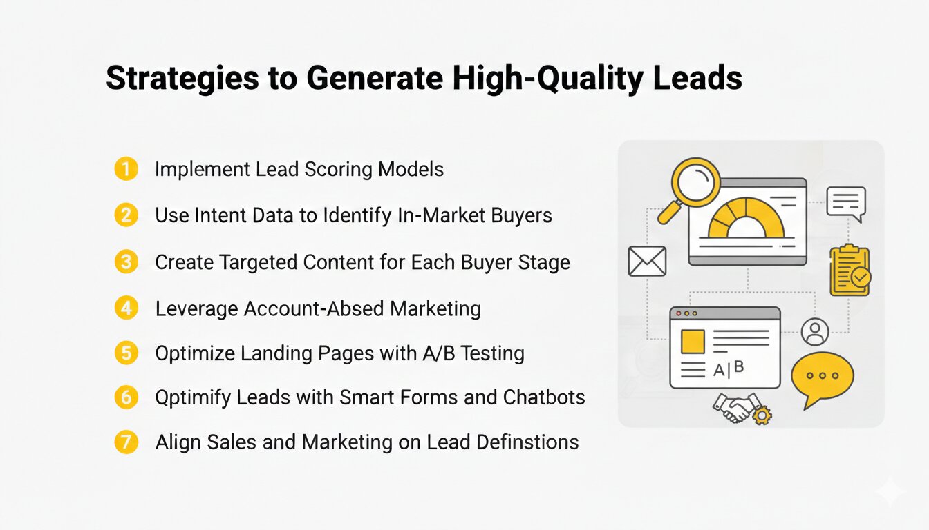 Strategies to Generate High-Quality Leads