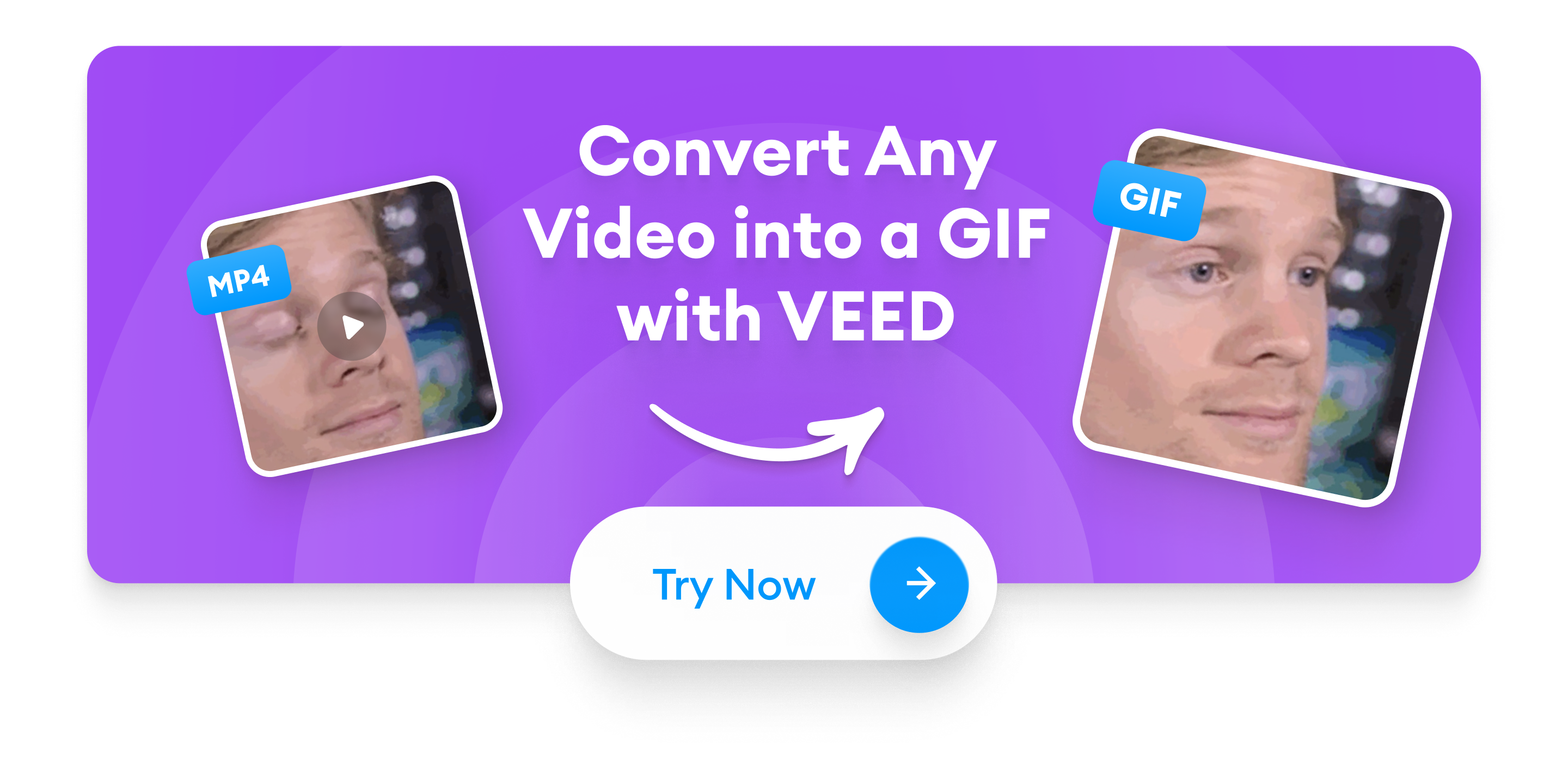 Call to action inviting the readers to convert their videos into GIFs with VEED.