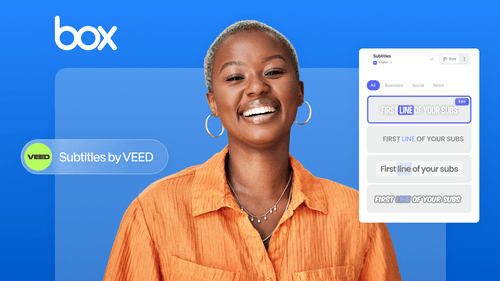 Effortlessly Add Subtitles to Your Videos in Box with VEED