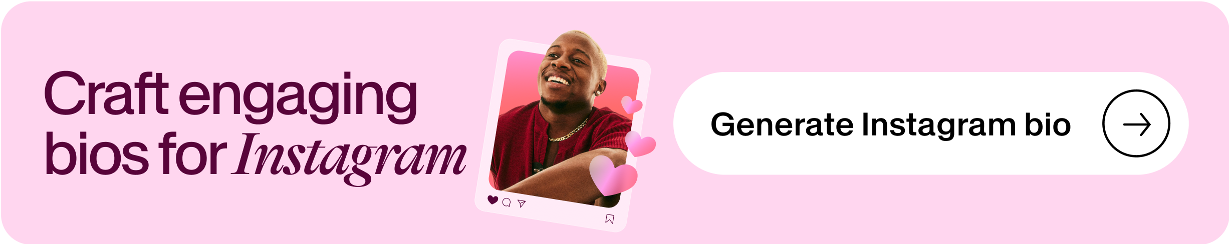 Generate Instagram bios with AI