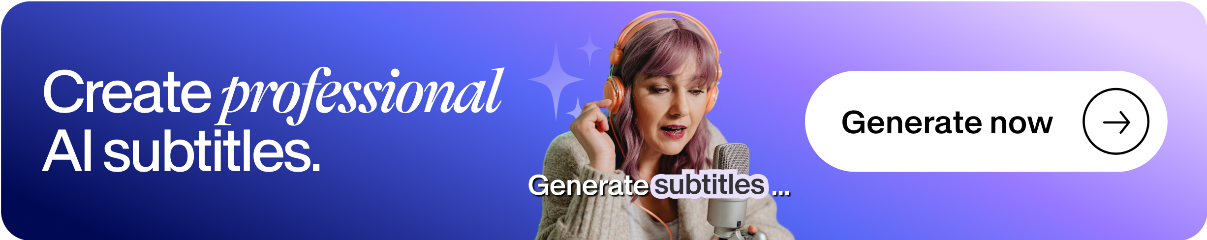 best AI subtitle generator tool