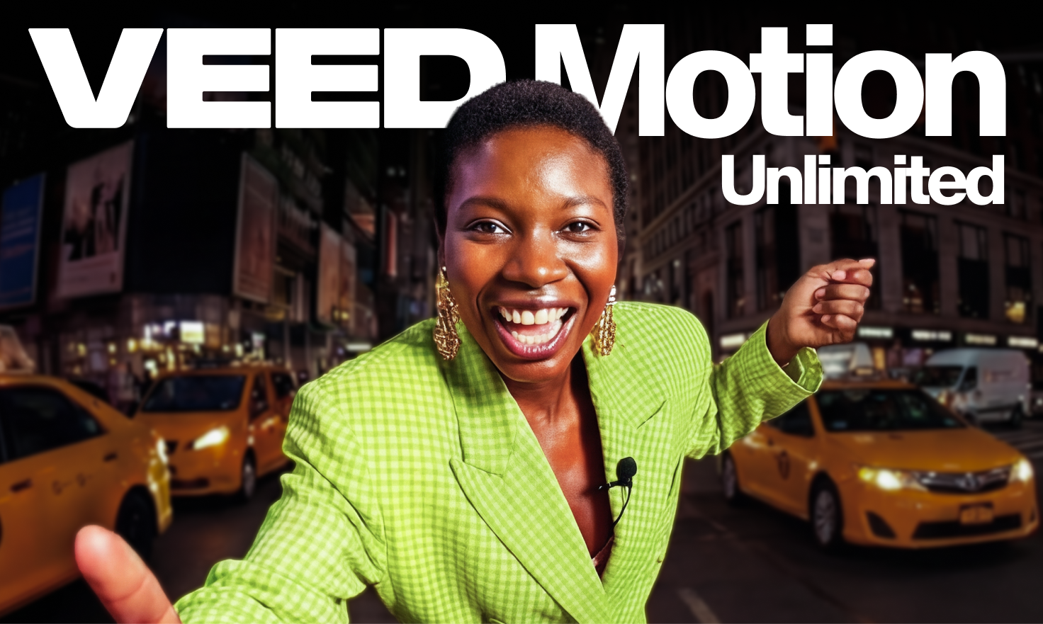 Motion, Unlimited: Try VEED Motion for Free! 