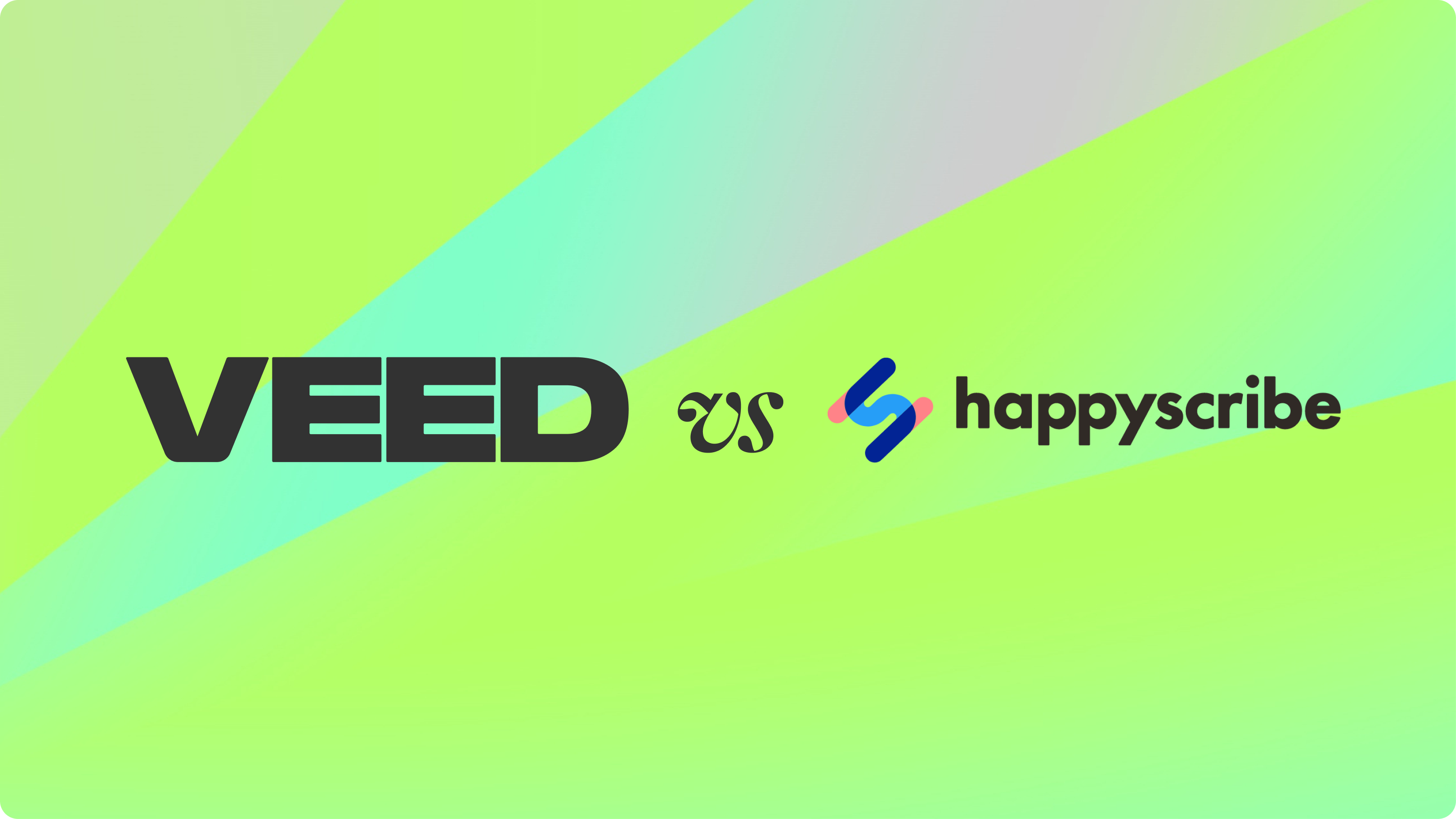 VEED vs. HappyScribe: Full Video Platform or Just Transcription?