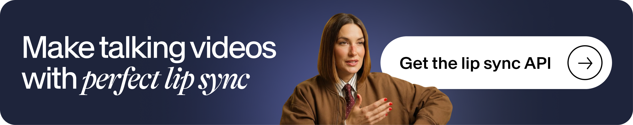 CTA Lip Sync Banner