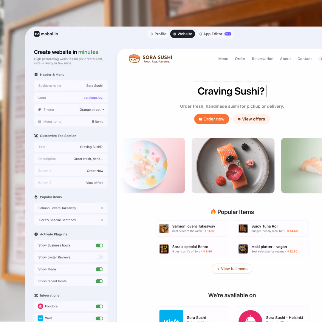 Credit card mockups