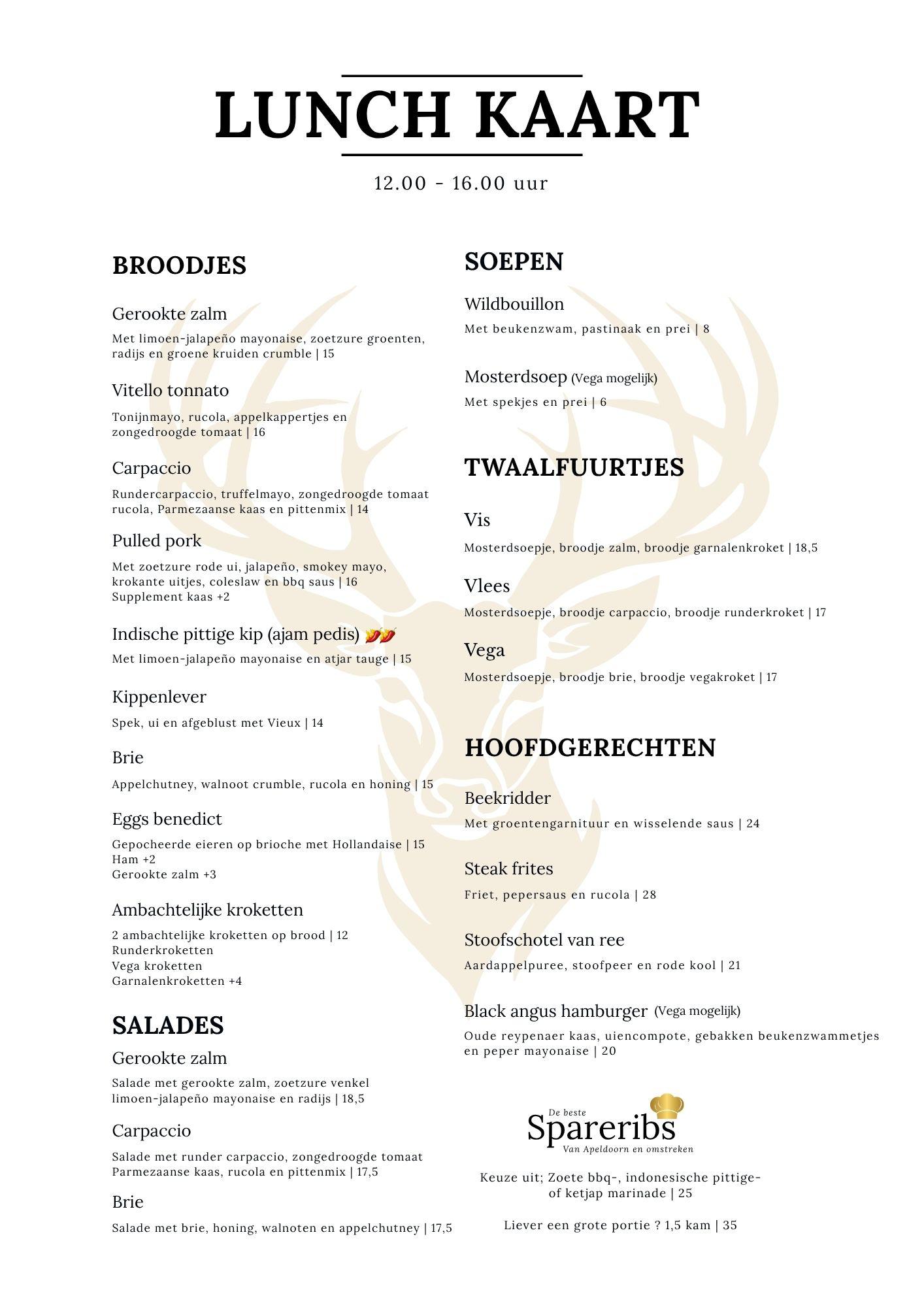 Lunchkaart