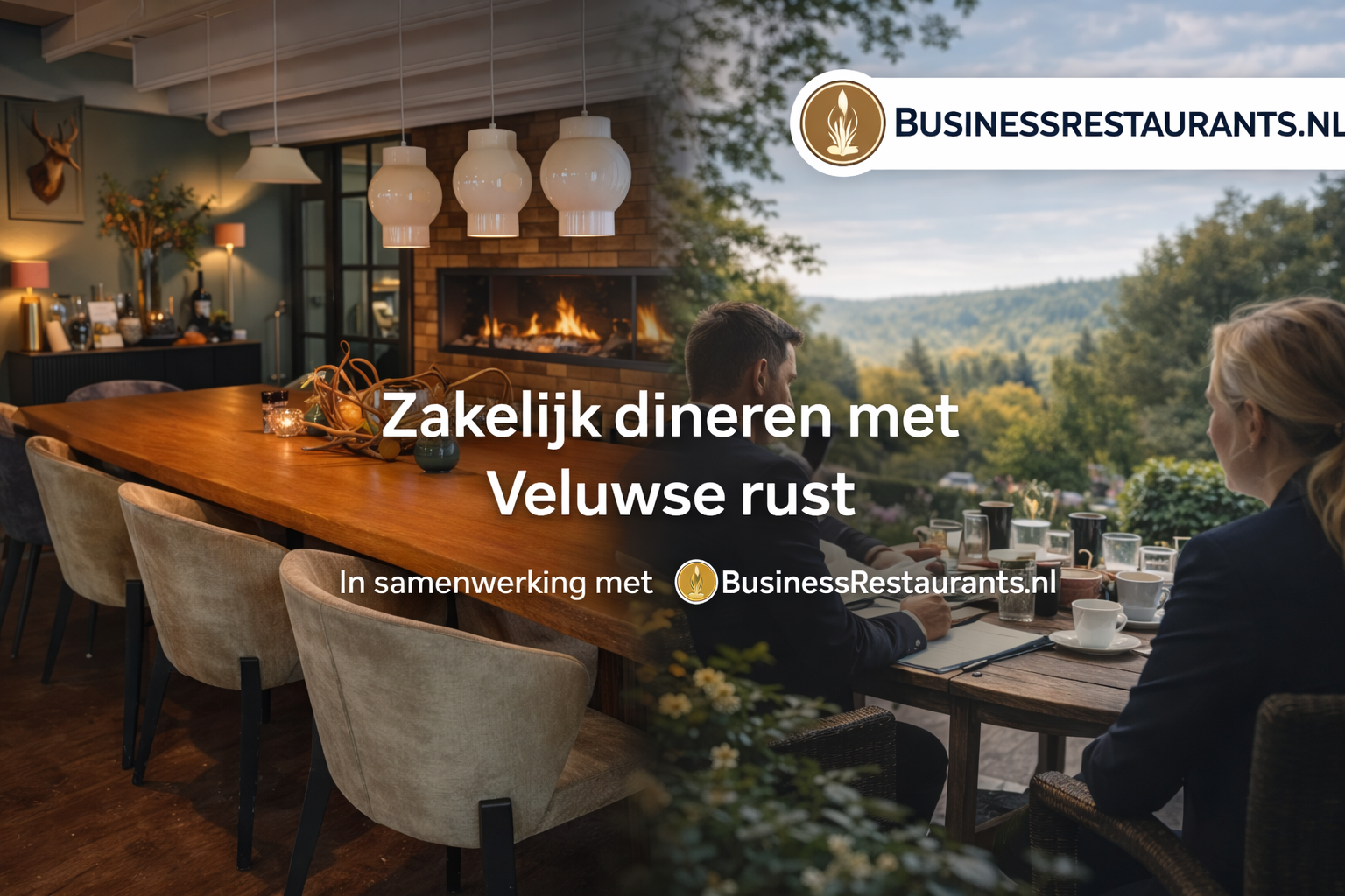 Zakelijk dineren bij Brasserie Het Jachthuis
