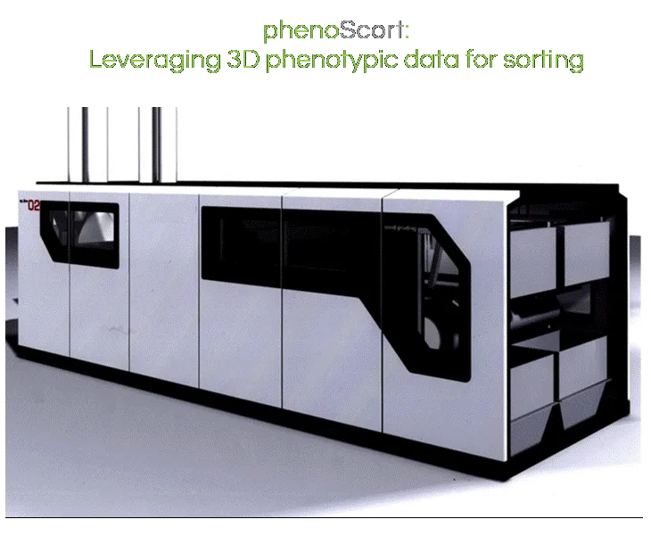 Render of a phenoScort machine