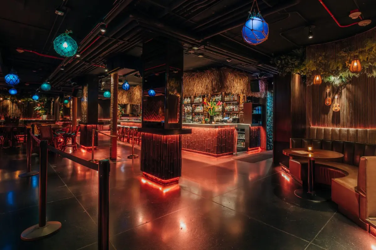 background image of a tiki-themed bar