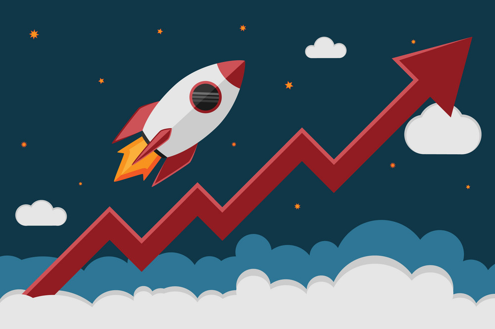 Traffic through the roof as a rocket