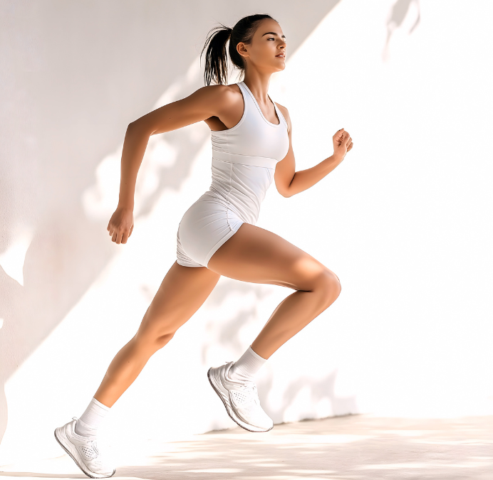 Femme qui court