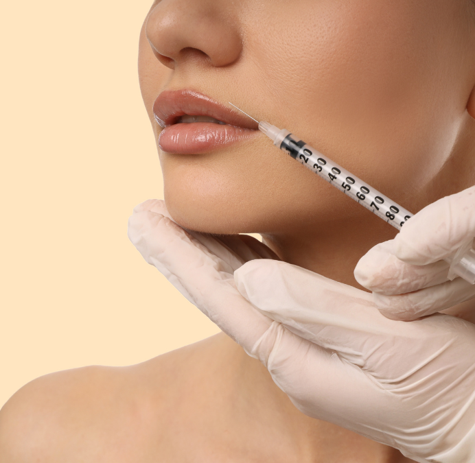 Injections lèvres femme 