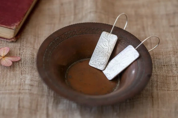 Whispering Leaves Drop Earrings