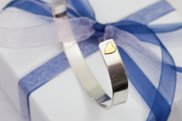 Love heart cuff 