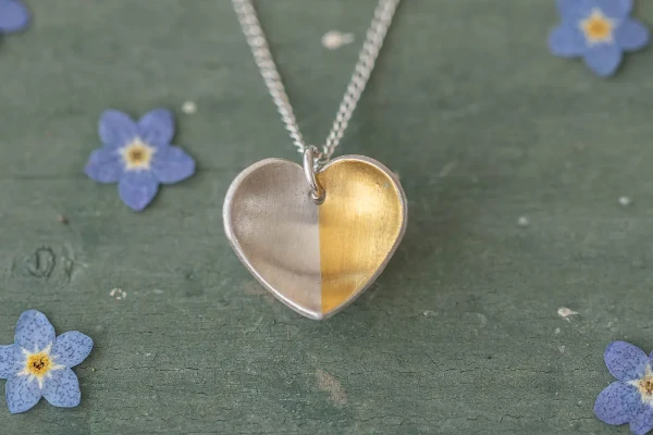 Golden Hearted Necklace