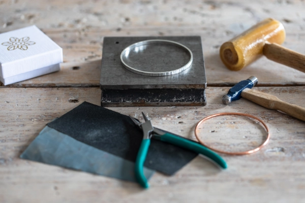 Textured bangle workshop - February