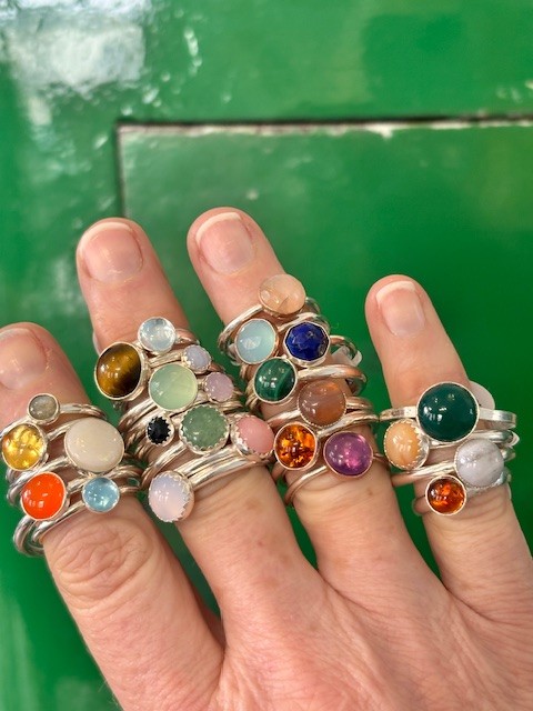 Handmade Gemstone Rings: Embracing Colour This Spring