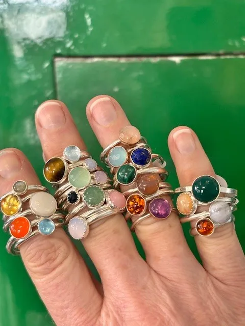 Handmade Gemstone Rings: Embracing Colour This Spring