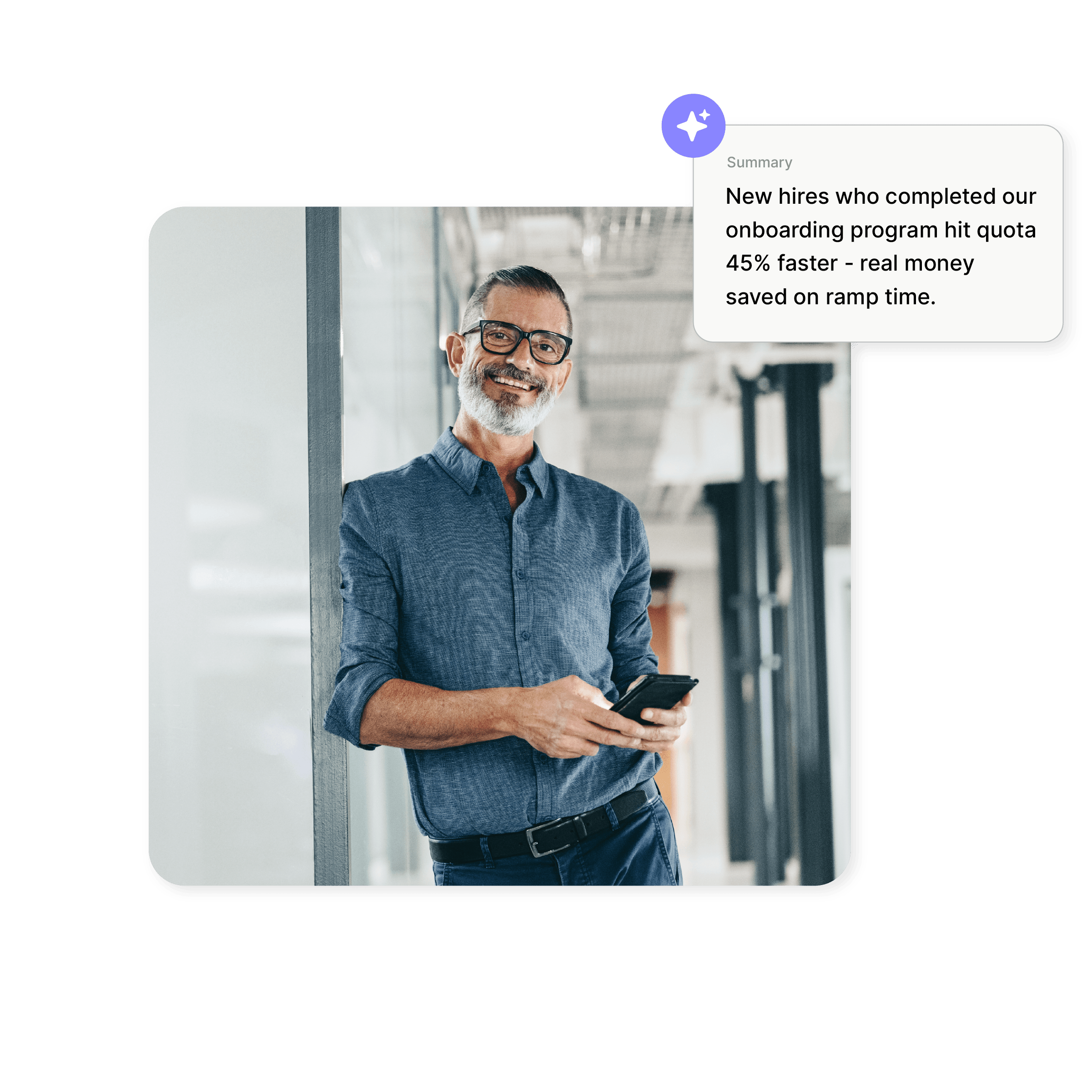 New hire who completed our onboarding program