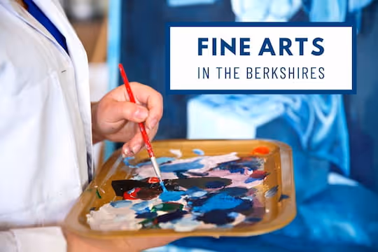 Fine Arts in The Berkshires - Woman painting