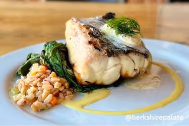 Fresh Fish dish at Berkshire Palate