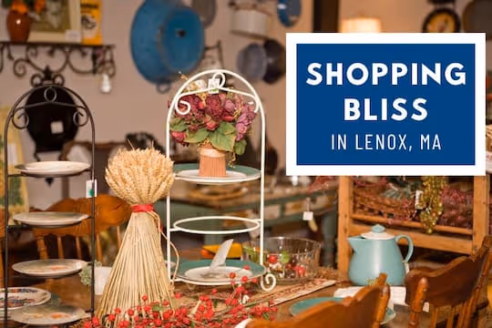 Shopping Bliss in Lenox, MA - Antique Shop