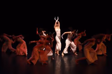 Dancers on the stage