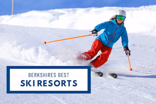 Berkshires Best Ski Resorts - Woman skiing