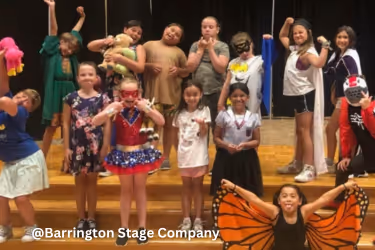 Kids having interest in theater