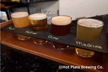 Hot Plate Brewing Co. - Craft Beer Flight
